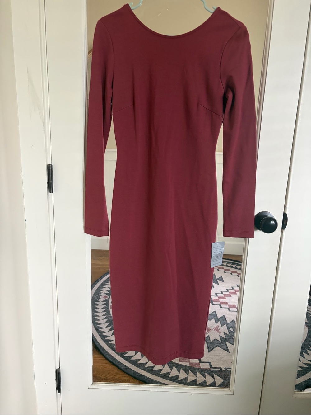Lulu's Long Sleeve Bodycon Dress
